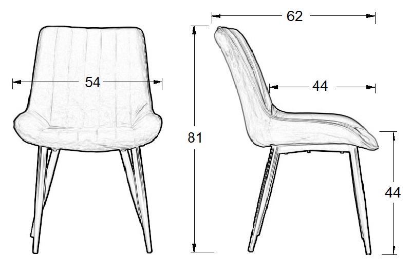 krzesło model D7A